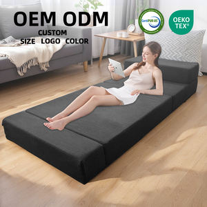 Colchón Plegable de 6 Pulgadas <span class=keywords><strong>para</strong></span> RV - <span class=keywords><strong>Forro</strong></span> Impermeable y Cubierta de Pana, Colchoneta Portátil de Espuma Viscoelástica <span class=keywords><strong>para</strong></span> Cama de Camioneta - Product Image 5