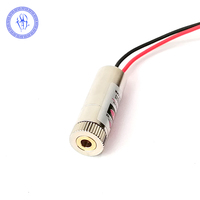 Module de diodes rouge 5V, 650nm 5mW, à tête Laser réglable, ligne rouge