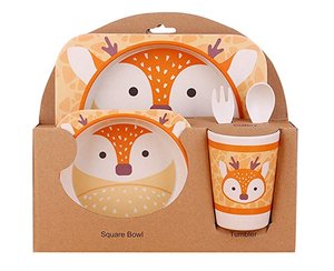 <span class=keywords><strong>Vaisselle</strong></span> biodégradable, <span class=keywords><strong>incassable</strong></span>, non toxique, réutilisable et durable, <span class=keywords><strong>vaisselle</strong></span> en fibre de <span class=keywords><strong>bambou</strong></span>, 5 pièces - Product Image 6