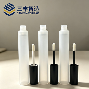 หลอดลิปกลอส PE แบบขุ่น 8 มล. พร้อมหัวฟองน้ำสำหรับทาลิปกลอส - Product Image 4