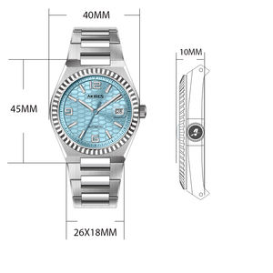 Montre automatique de haute qualité avec cadran personnalisé, mouvement mécanique NH35, 10 ATM, C3 luminescent, montre mécanique pour homme - Product Image 6