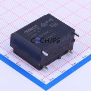 G4A-1A-PE DC24 Power Relay Through hole,15.7x30.1mm Relay 24V 1 Normally Open: 1A (SPST-Normally Open)::: 250V-AC 20A - Product Image 1