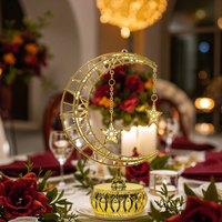 641317 Party Maker LED Tischlampe im Islamischen Stil 9*31cm Festliche Feier Eid Mubarak Ramadan Feiertagszubehör