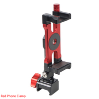 Support de téléphone portable FEICHAO pour caméras d'action, pince métallique, adaptateur de trépied pour DJI RS2 RSC2 RS4 RS3 PRO/Mini/RS5 Gimbal SLR Cage
