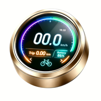 Ordinateur de vélo TFT LCD LED 1,46 pouce, compteur de vitesse, plusieurs styles d'interface utilisateur, résolution 360x360, écran intelligent pour vélo, OEM