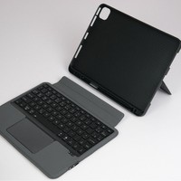 Yeni iPad Pro Manyetik Bağlantılı Kablosuz Klavye Kılıfı, Dahili Standlı Kalem Yuvası ve Tabletler için Ayrılabilir Tasarım