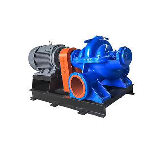 Pompe centrifuge à double aspiration pour eau et sable, à carter divisé, personnalisable, pour centrale hydroélectrique, OEM, modèles 6SH-6 6SH-9 - Product Image 2