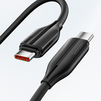Cable USB C a USB C Toocki de 100W con Carga Rápida y Sincronización de Datos a 480Mbps, Cable de Carga Tipo C USB 2.0 para Teléfono