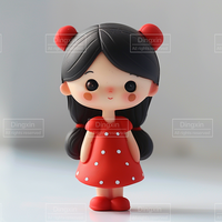 Figurine de collection en PVC écologique, boîte mystère 3D, personnage animal, jouet en vinyle personnalisé, figurine d'action sur le thème de l'anime