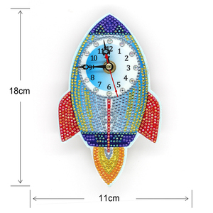VANCY Arts Watch Diamond Painting Wall pittura fai <span class=keywords><strong>da</strong></span> te orologio con diamanti camera <span class=keywords><strong>da</strong></span> letto soggiorno studio pittura murale - Product Image 6