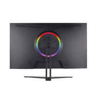 Moniteur de jeu incurvé 27/32 pouces 165Hz Temps de réponse 1/5ms Panneau IPS 99% SRGB