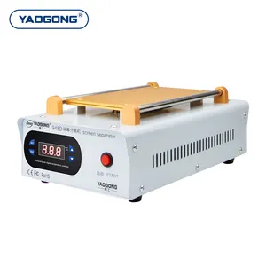 Machine de séparation d'écran LCD sous vide YAOGONG 948D avec pompe intégrée pour la réparation d'écran LCD de téléphone portable iPhone