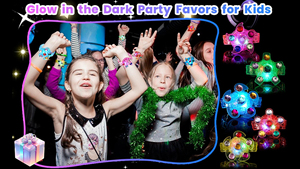 Bracelets LED Assortis à Thème Dessin Animé – Bracelets Lumineux LED Amusants pour Enfants – Cadeaux Lumineux qui Brillent dans le Noir - Product Image 4