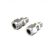 Connecteur de tube en titane Gr5 sur mesure, usiné CNC haute pression, résistant à la corrosion, raccord de haute précision