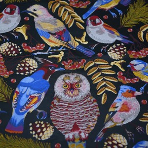 Dệt Jacquard Sáng Tạo Ban Đầu Đầy Màu Sắc Động Vật Thiết Kế Polyester Vải Cho Áo Khoác Máy Bay Ném Bom Phù Hợp Với Blazer Phong Cách Tuxedo - Product Image 4