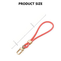 Cordón de poliéster con hebilla metálica de colores, accesorio espaciador para teléfono, llavero ajustable para teléfono, multifuncional, moderno y minimalista