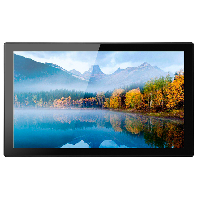 Outdoor 10.1 13.3 15.6 17 19.7 21.5 Industrial Touch Screen Embedded All in One Wide Working Voltage Panel PC Computer