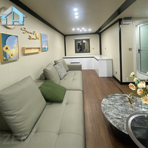 Ufficio Container 20ft/40ft, Case Prefabbricate in Legno, Ville, Mini <span class=keywords><strong>Casa</strong></span> Nera, <span class=keywords><strong>Palestra</strong></span> Container <span class=keywords><strong>con</strong></span> Bagno - Product Image 2