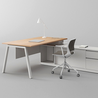Bureau de direction moderne de luxe en bois, table de travail, designs de bureaux de direction, mobilier de bureau de direction de haute technologie
