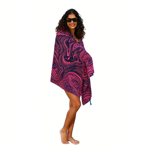 Toallas de Playa Personalizadas de Microfibra con Estampado de Imagen, Color Gamuza, 90% Poliéster, Gruesas, Color Morado, para Mujer - Product Image 6