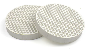 Plaque en nid d'abeille infrarouge de filtre de brûleur à gaz économiseur d'énergie enduite du catalyseur pour le brûleur à gaz - Product Image 5