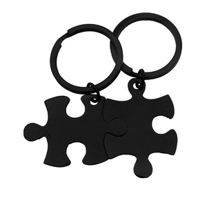 Llavero de Acero Inoxidable de Lujo en Blanco para Venta al por Mayor, Impermeable, Ligero, con Impresión Digital de Logotipo, Anillo Metálico para Llaves, Tendencia de Moda - Product Image 3