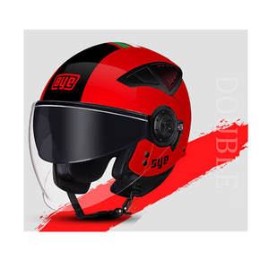 Casco Aperto BYE Elegante in ABS con Doppia Lente, Omologato DOT per Scooter e <span class=keywords><strong>Moto</strong></span> - Product Image 4