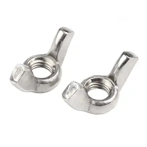 Customized High Quality Stainless Steel DIN315 M6 7/16 Wing Nut