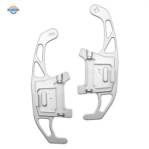 Rallonge de levier de vitesse en alliage d'aluminium pour VW Golf MK7 GTI <span class=keywords><strong>POLO</strong></span> Tiguan R line Passat 2014-2019 Garniture intérieure de volant - Product Image 3