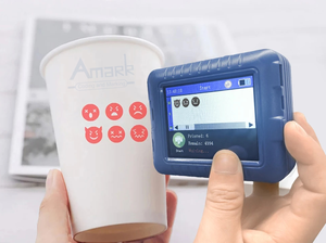 เครื่องพิมพ์อิงค์เจ็ทพกพาขนาดเล็ก 12.7 มม. สำหรับพิมพ์วันที่และโลโก้บนขวดพลาสติก - Product Image 2