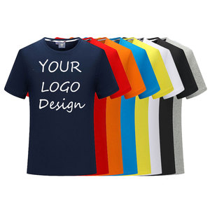 T-shirt personnalisé vierge à manches courtes de haute qualité 100% coton T-shirt de sérigraphie T-Shirts publicitaires promotionnels en gros - Product Image 4