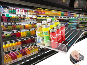 Rak <span class=keywords><strong>Display</strong></span> Botol Akrilik Ramah Lingkungan dengan Pengisi Otomatis dan Pembagi Minuman - Product Image 6