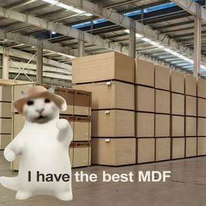 Pannelli <span class=keywords><strong>MDF</strong></span> Personalizzati Senza Formaldeide 18mm HDF con Colla E0 per Mobili da Cucina Moderni, Porte e Pareti - Product Image 1