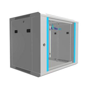 Extralink 9U 600x450 Gray Wall-Mounted <b>Network</b> <b>Cabinet</b> for Data Center Server Rack in Stock - Product Image 1
