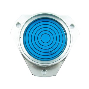 Nivel de burbuja circular triangular de metal Haccury para alineación de equipos médicos - Product Image 4
