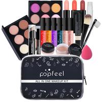 Kit de maquillage tout-en-un kit de maquillage professionnel de longue durée kit de maquillage cosmétique de cadeau de vacances maquillage combo pack pour débutant