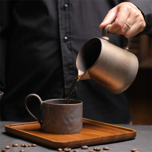 Ensemble de cafetière à filtre à dégoulinement écologique de luxe de 470 ml avec deux tasses à café, non électrique, facile à utiliser, passe au lave-vaisselle et au <span class=keywords><strong>micro</strong></span>-ondes - Product Image 2