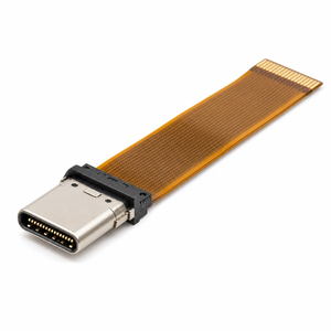สายเคเบิล USB C FPC แบบ Type-C สายแบนยืดหยุ่น วงจรแบบริบบิ้น ขยายได้ 24 พิน ผลิตตามสั่ง OEM จัดส่งรวดเร็ว - Product Image 3
