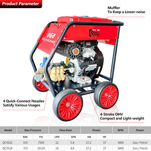 Nettoyeur haute pression industriel Kuhong de haute qualité et au meilleur <span class=keywords><strong>prix</strong></span> 4350psi 5075psi 7500psi 10150psi ultra haute pression - Product Image 4