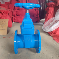 Katup Gerbang Manual, Katup Gerbang Pisau, Katup Gerbang Pisau Pneumatik, Katup Gerbang Pneumatik RV Besi Cor Flens, Katup Gerbang Pneumatik 6 Inci JIS, Katup Gerbang Air 6 Inci