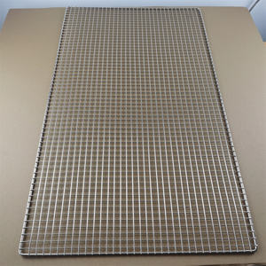 스테인레스 스틸 바베큐 그릴 랙 야외 바베큐 그릴 금속 와이어 메쉬 그리드 - Product Image 3