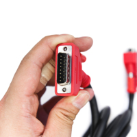 Cable de Prueba Principal Autel MaxiDAS DS708, Conector OBD2 de 15 Pines Macho, Cable para Escáner Automotriz, Lector de Códigos, Herramienta de Diagnóstico