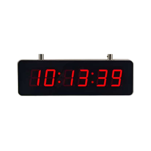 Reloj Digital LED de Doble Cara Sincronizado NTP para Hospitales y Estaciones - Edición Retiro, Diseño Cuadrado Multifuncional Estándar - Product Image 6