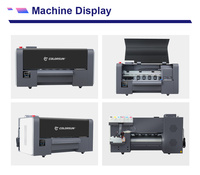 Entrega rápida XP600 Cabezal de impresión Inyección de tinta digital Transferencia de calor DTF Impresora digital Máquina de impresión de película A3 + Impresora DTF
