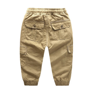 กางเกงเด็กผู้ชายแฟชั่นผ้าฝ้าย 6 กระเป๋า แต่งลูกไม้ - Product Image 5