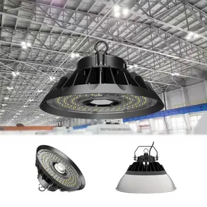 คุณภาพสูง LED คลังสินค้า High Bay Light 100W 150W 200W 240W Die-Cast อลูมิเนียมอุตสาหกรรม UFO Highbay ไฟ