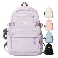 Mode haute capacité cartable nouveau sac à dos unisexe ordinateur pochette d'ordinateur Oxford lycéens lettre sac à dos Sport