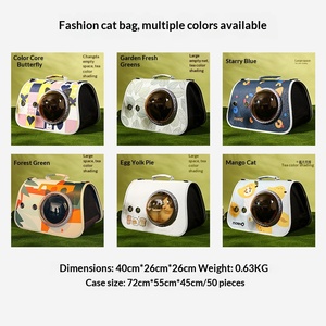 Sac de transport pour chat, capsule spatiale moderne, luxueux, respirant, approuvé par les compagnies aériennes, portable - Product Image 4