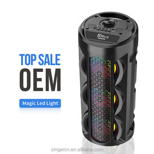 ZQS4303 Équipement de musique à lumière LED RVB extérieure personnalisée avec micro Équipement de musique Karoke Bt Système de cinéma maison Haut-parleur sans fil - Product Image 2