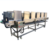 Snacks, voedselkoelings-transportbandventilatoren, transportband, lucht droogmachine